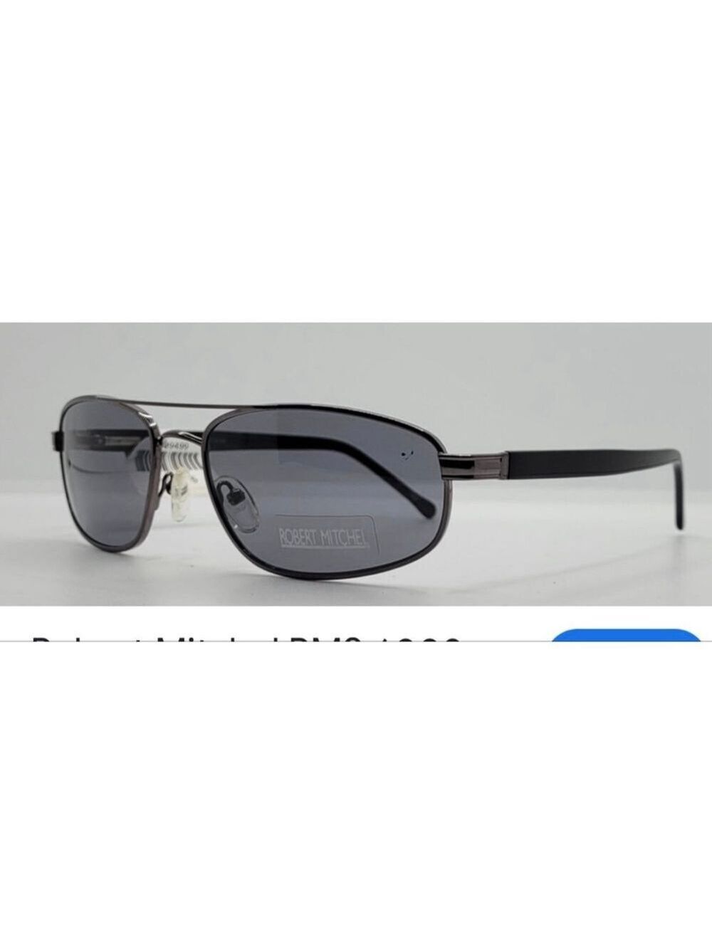 Men's Robert Mitchel Gunmetal Black Sunglasses RMS 6008
GM